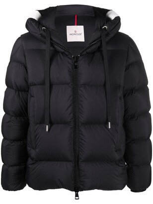 moncler black coat