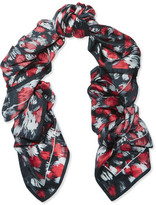 Thumbnail for your product : Just Cavalli Printed Silk Scarf
