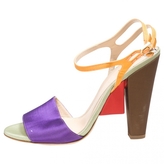 Thumbnail for your product : Fendi Multicolour Sandals