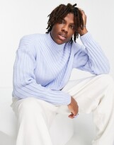 sky blue turtleneck mens