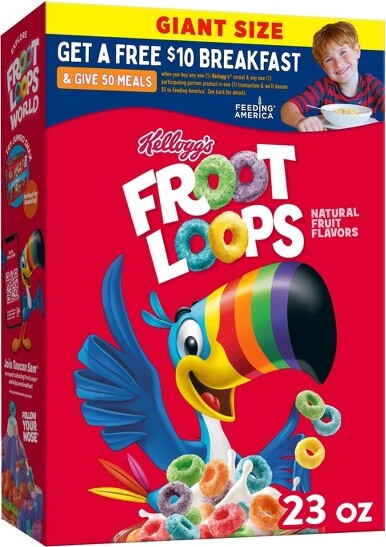 Kellogg's Froot Loops Giant - .0oz - ShopStyle Food & Beverage