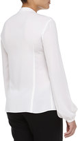 Thumbnail for your product : Michael Kors Long-Sleeve Self-Tie Georgette Blouse, Women's