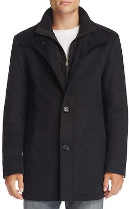 BOSS GREEN Coxtan Layered Wool & Cashmere Coat - 100% Exclusive