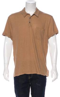 James Perse Short Sleeve Polo Shirt