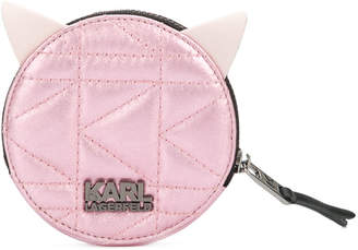 Karl Lagerfeld Paris K/Kuilted Choupette coin purse