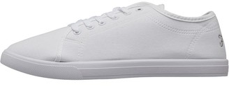 FARAH Jeans Switch Canvas Shoes Off  Mens Trainers White Size UK 6-11 MM1093
