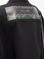 Thumbnail for your product : Raf Simons Ss18 Joy Division-print Denim Jacket - Black