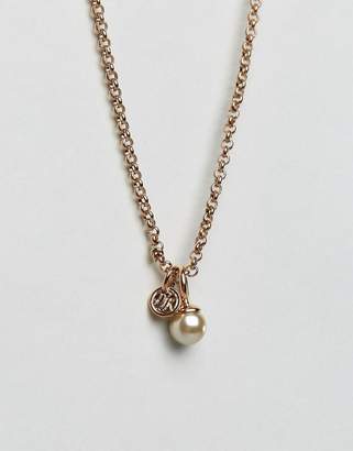 Dyrberg/Kern Dyrberg Kern Simple Stone Drop Necklace