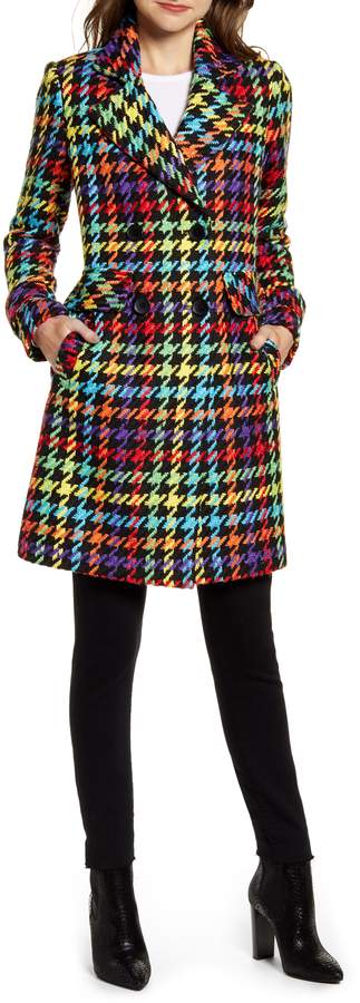 Sam edelman pop plaid reefer coat Clearance