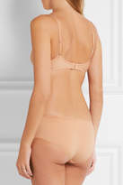 Thumbnail for your product : Eres Lumière Lydia Stretch-jersey Soft-cup Triangle Bra - Neutral