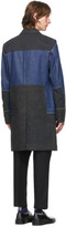 Thumbnail for your product : Junya Watanabe Indigo Levis Edition Denim and Wool Selvedge Coat
