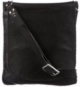 Thumbnail for your product : John Varvatos Leather Saddle-Stitched Messenger