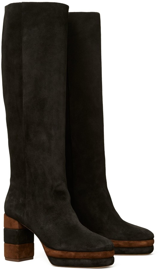 tory burch platform boots