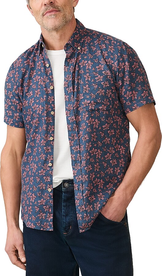Faherty Short Sleeve Breeze Shirt