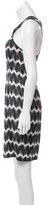 Thumbnail for your product : Thomas Wylde Abstract Print Silk Dress