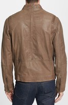 Thumbnail for your product : Cole Haan Lambskin Leather Moto Jacket