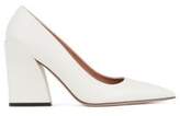 Thumbnail for your product : BOSS Italian-leather pumps with feature heel