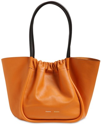 Proenza Schouler Large Smooth Leather Tote Bag