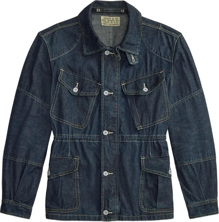 Ralph Lauren RRL Buttoned Zip-Up Jacket