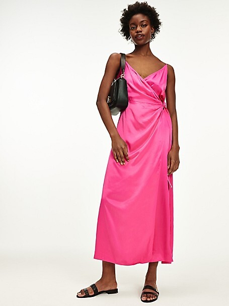 Magenta Wrap Dress | Shop the world's largest collection of fashion |  ShopStyle