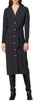Thumbnail for your product : Sandro Cosy Long Sleeve Midi Sweater Dress