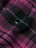 Thumbnail for your product : Saint Laurent Slim-Fit Checked Woven Western Shirt