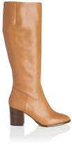 Thumbnail for your product : LK Bennett Phoenix Black Leather Knee Boots