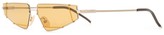 Thumbnail for your product : Fendi Geometric Tinted Cat-Eye Sunglasses