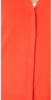 Thumbnail for your product : Halston Elbow Patch Cardigan