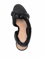 Thumbnail for your product : Schutz Alto Puffy leather sandals