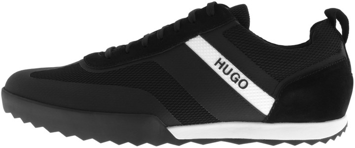 mens black boss trainers