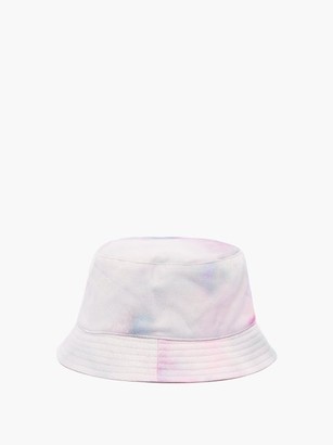 Isabel Marant Hayley Logo-embroidered Tie-dye Bucket Hat - Multi