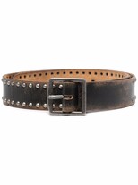 Thumbnail for your product : DSQUARED2 Stud-Embellished Leather Belt