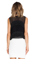 Thumbnail for your product : Alexis Bilbao Fringe Detail Crop Top