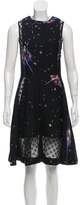 Thumbnail for your product : Thakoon Lace-Inset Dandelion Print Dress