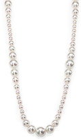 Thumbnail for your product : Majorica 8MM-16MM White Round Pearl & Sterling Silver Strand Necklace/28