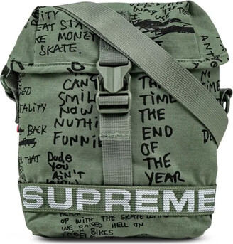 Supreme x Lacoste small messenger bag - ShopStyle