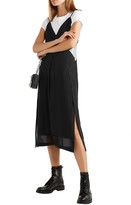 Thumbnail for your product : Rag & Bone Anais Tulle-paneled Silk-georgette Midi Dress