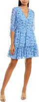 Thumbnail for your product : Taylor Tie-Sleeve Mini Dress
