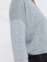 Thumbnail for your product : Zadig & Voltaire Logo-Embellished Cashmere Jumper