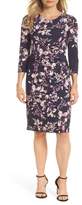 Thumbnail for your product : Eliza J Floral Sheath Dress