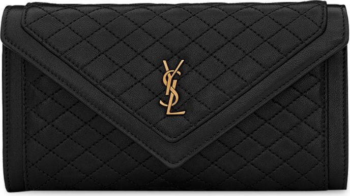 ysl envelope medium black