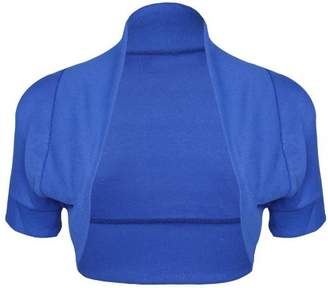 Hanger Hanger Women's Bolero Cap Sleeve Cardigan Shrug Top 8-10