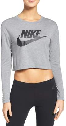 Nike Sportswear Graphic Crop Tee