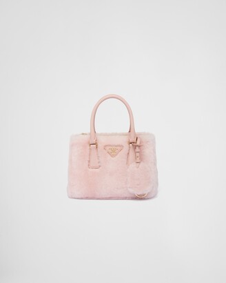 PRADA: mini bag for woman - Pink  Prada mini bag 1DH00 2QWA online at