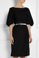 Thumbnail for your product : Jil Sander Studded mirrored-leather waist belt