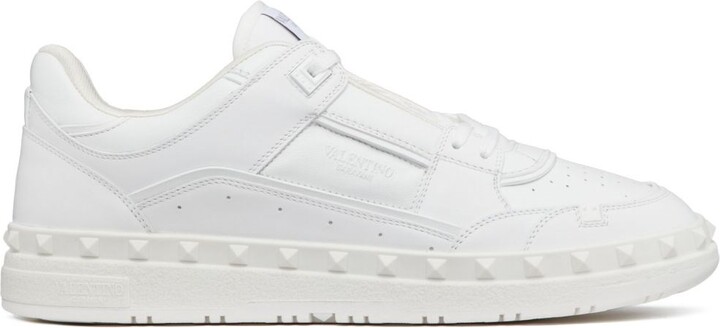 Valentino Garavani Freedots Leather Sneakers