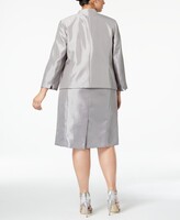 Thumbnail for your product : Le Suit Plus Size Flyaway Dress Suit