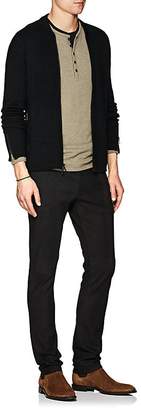 John Varvatos Men's Merino Wool-Blend Zip-Front Sweater
