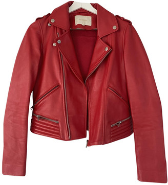 Red Leather Jacket - ShopStyle